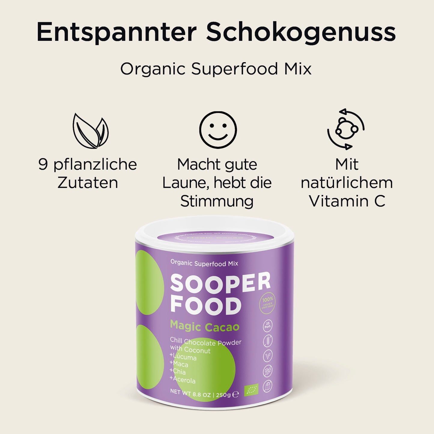Magic Cacao Kokosnuss