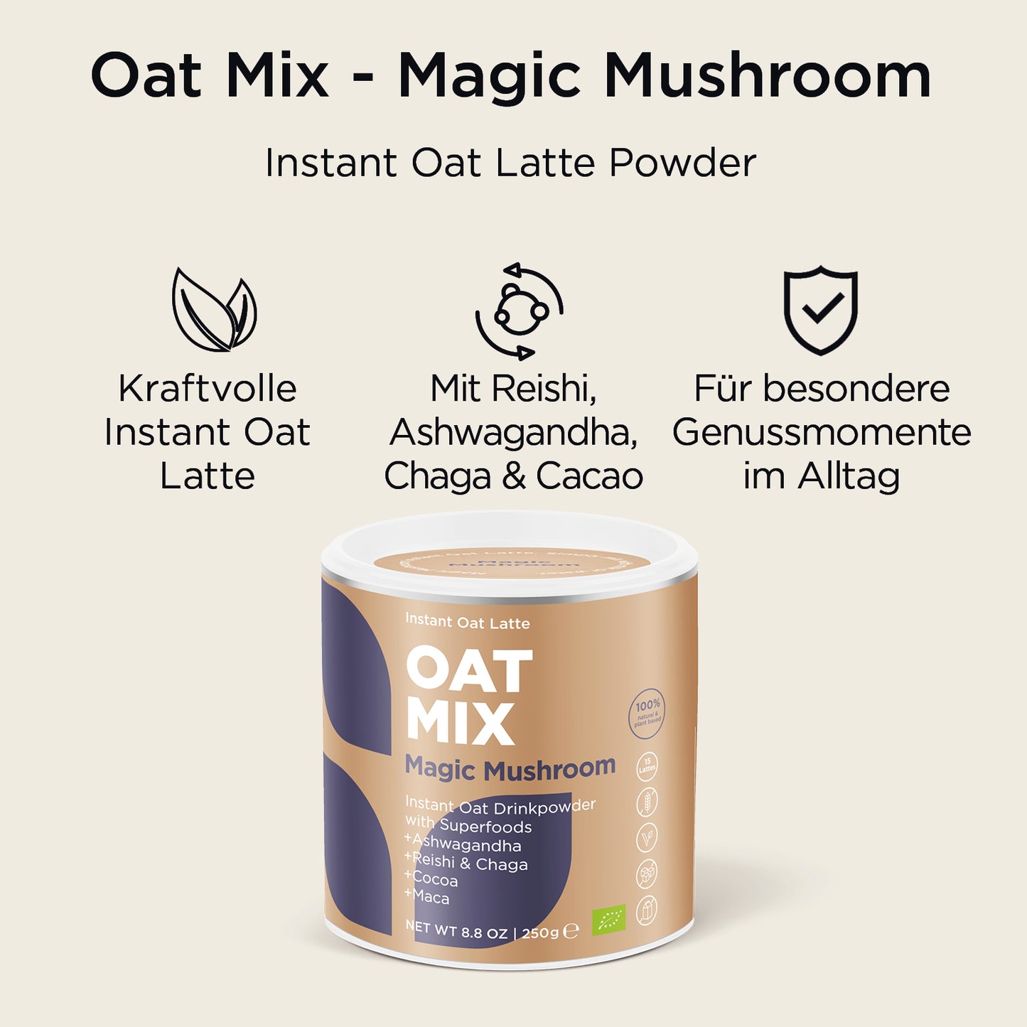 Oat Mix Magic Mushroom