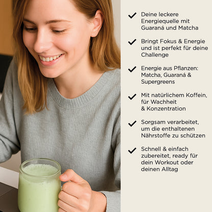 Mélange d'avoine Matcha Power