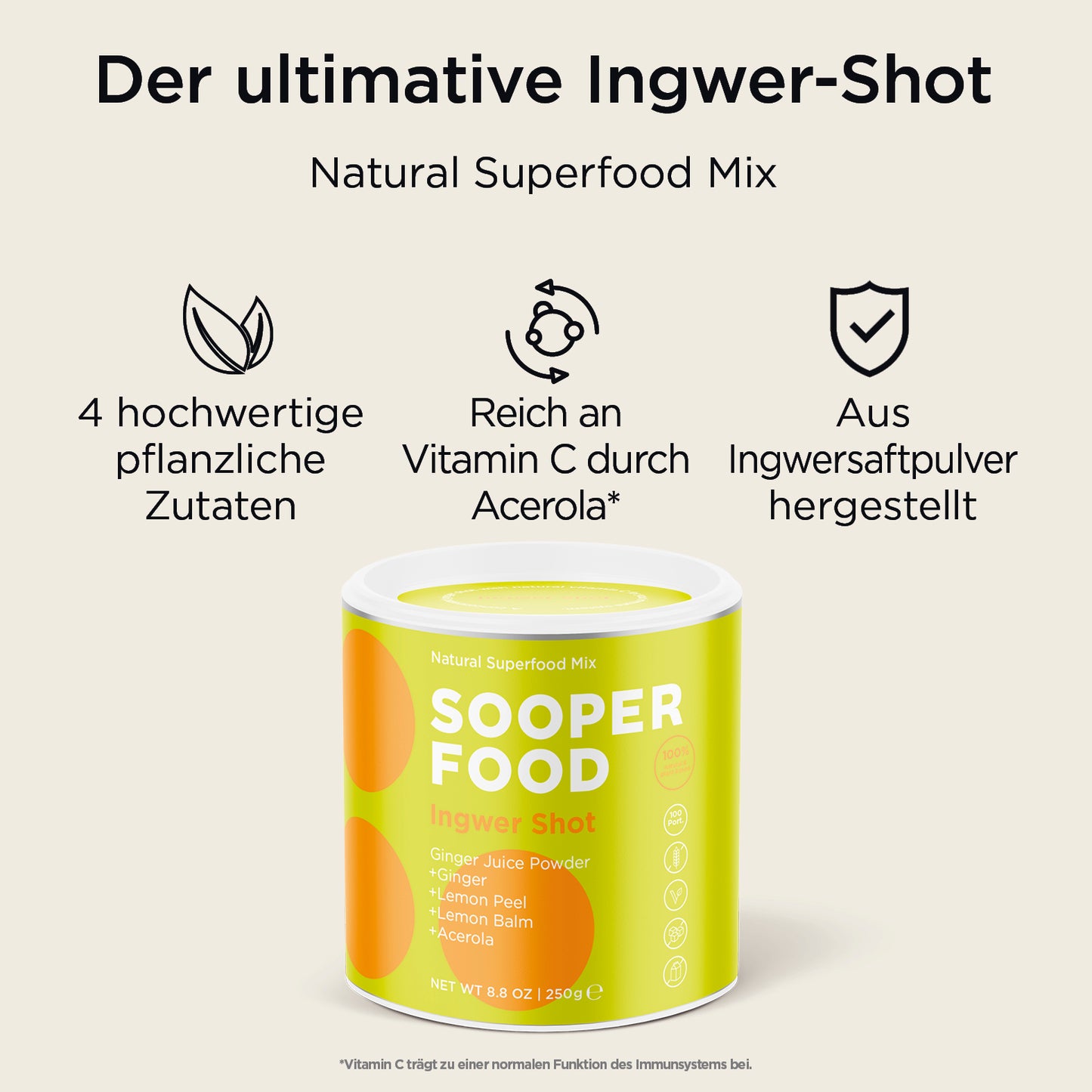 Ingwer Shot