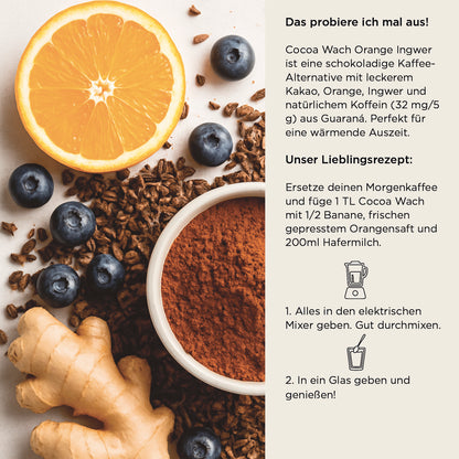 Cire de cacao Orange-Gingembre