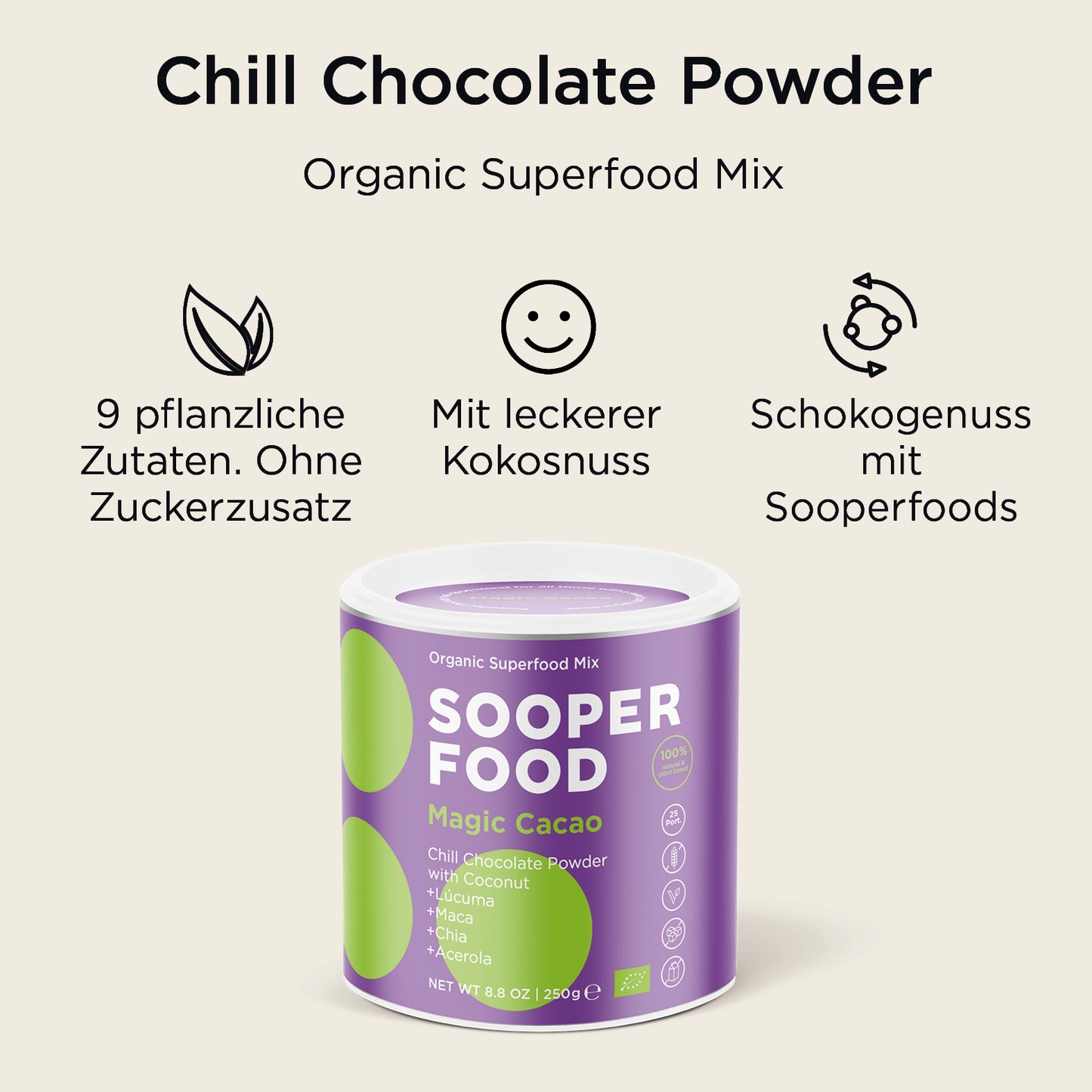 Magic Cacao Kokosnuss