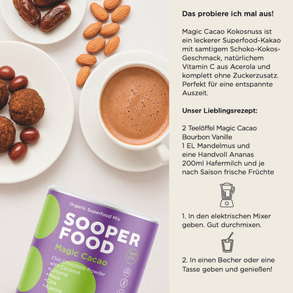 Cacao magique Noix de coco